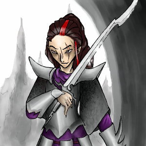 Dark Elf Warrior by Daemonette - 16:34, 30 Oct 2004