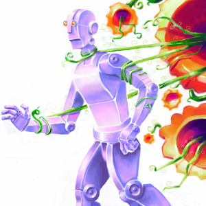 robots v. flowers by sensei - 17:27, 31 Mar 2005