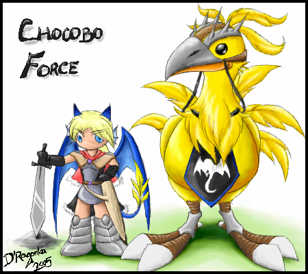 Chocobo Force by DRagonka - 22:08, 18 Apr 2005