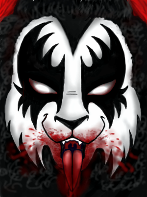 Gene Simmons - lionized by Susanna - 17:21, 31 Oct 2005