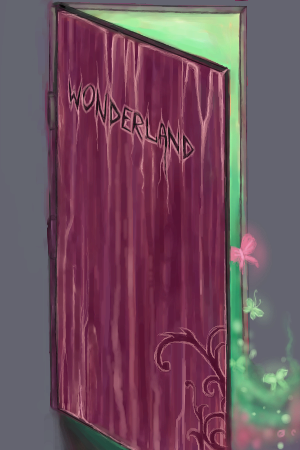 Wonderland door by Akasha - 20:31, 27 Jan 2006