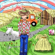 I'm a supah farmer. by Anthene