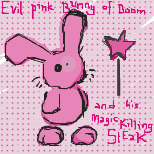 Evil Pink Bunny Of Doom by Koryu - 19:20, 16 Dec 2006