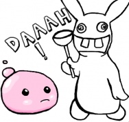 DAAAH! - Bunnies don't play Ragnarok online by Koji