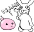 DAAAH! - Bunnies don't play Ragnarok online by Koji