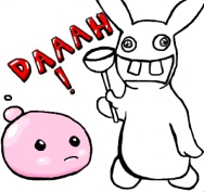 DAAAH! - Bunnies don't play Ragnarok online by Koji