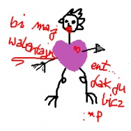 walentynka dla Gosiaczka :*P by kandzin