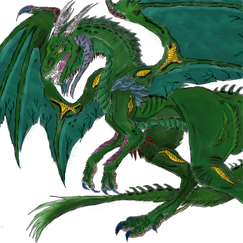 Green dragon by Lordi18 - 18:15, 15 Feb 2007