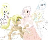 Torch, Elf, Rose & Arcitic Queens dla TeraQ. ^^ by Mel