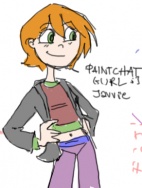 Paintchat gurl by javvie