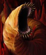 Caveworm by rai