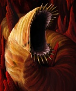 Caveworm by rai