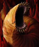 Caveworm by rai