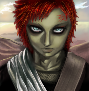 Sabaku no Gaara by KLACZEK - 18:42,  8 May 2007