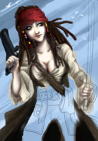 Jackie Sparrow by AsicA - 13:30,  3 Jun 2007