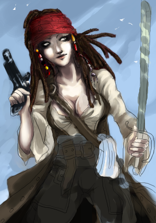 Jackie Sparrow by AsicA - 13:30,  3 Jun 2007