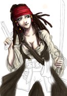 Jackie Sparrow by AsicA