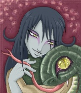 Oh noes snaake~~ by Momo