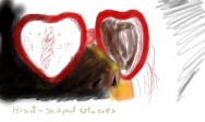 Heart-Shaped Glasses by Chii_Watasu