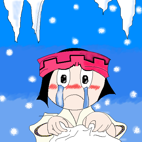 Crying ice spirit xD by taochan - 09:18, 21 Jun 2007