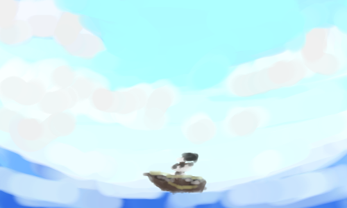 Big sea Open sky little boat by kitaro - 07:07, 18 Jul 2007