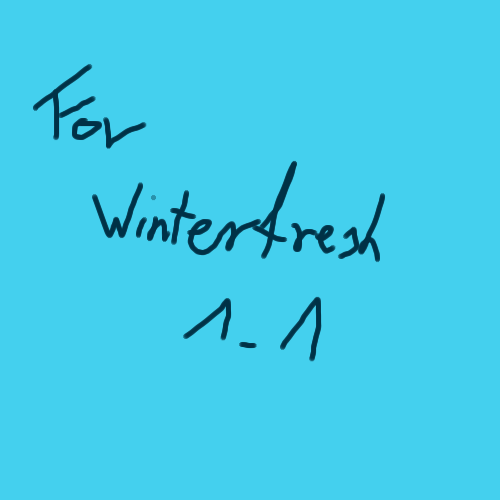 For Winterfresh by Electra - 15:01,  9 Aug 2007