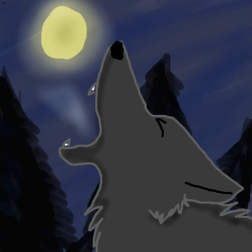 Random howling wolf by SnarlingWolf - 04:21, 27 Sep 2007