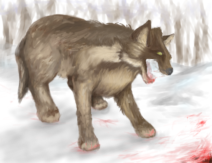 Rabid Wolf by ewoska - 14:34, 17 Oct 2007