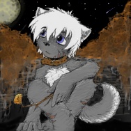 little lonely wolf by max_haibane