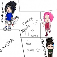 Collab Naruto chibi by Mikayo