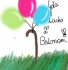 goła laska z balonami by TLK_TLK