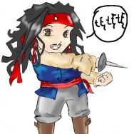 Chibi Jack Sparrow by A_dida_S