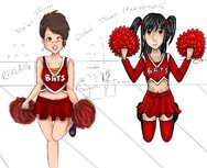 Deimon Devilbats Best cheerliders by Shiru171