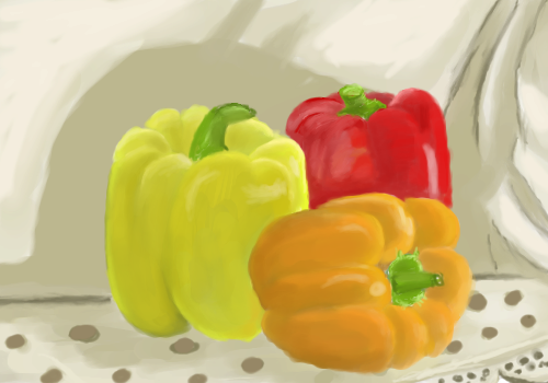 three peppers by kutedymples - 17:43,  7 Jun 2008