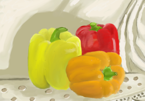 three peppers by kutedymples - 17:43,  7 Jun 2008