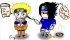 Sasuke & Naruto by Eripes
