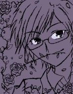 Kyouya with roses by Nelly