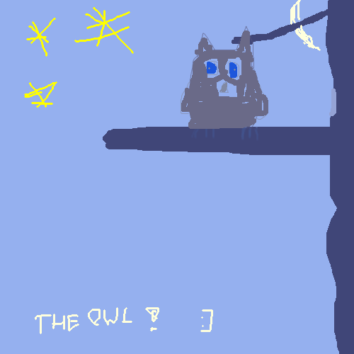 the owl ;d by czopo - 21:58, 20 Aug 2008