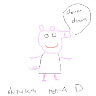 peppa pig by czopo