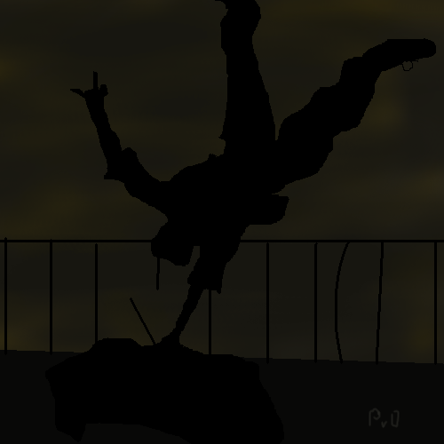 Parkour in the night by PIOrO - 14:58,  5 Sep 2008