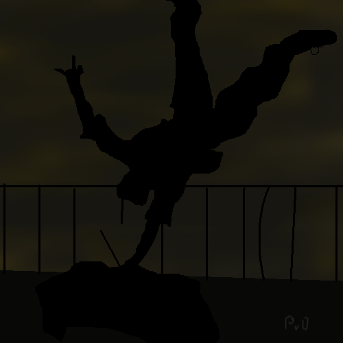 Parkour in the night by PIOrO - 14:58,  5 Sep 2008