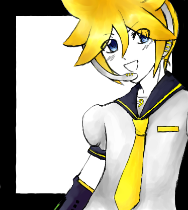 Kagamine Len - Let's sing it! by Black_Geisha - 19:12, 18 Sep 2008