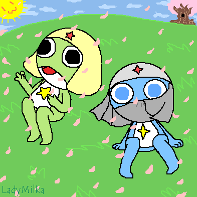 Keroro and Dororo by LadyMilka - 19:56, 19 Sep 2008