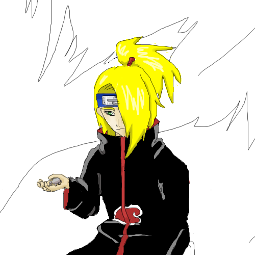 Deidara^^ by Narucianka - 22:43, 16 Oct 2008