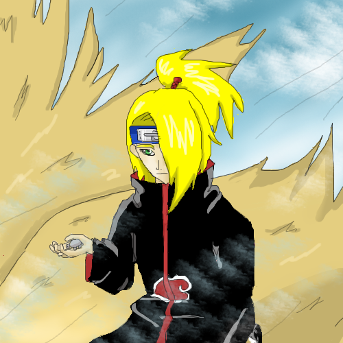 Deidara^^ by Narucianka - 22:43, 16 Oct 2008