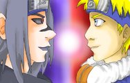 Sasuke vs Naruto by Narucianka