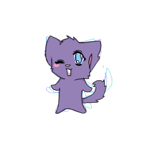 Purple Kitten by Rippedclaw - 05:34, 13 Dec 2008