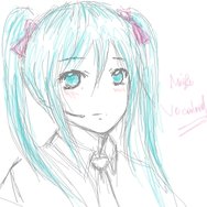 Miku Vocaloid by harucat