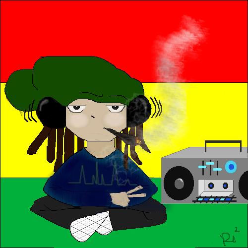 rasta man by blackbunny - 12:18, 22 Dec 2008