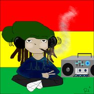 rasta man by blackbunny